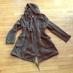 BCBG Army Green Jacket